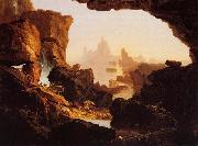 Thomas Cole Subsiding Waters of the Deluge oil painting artist